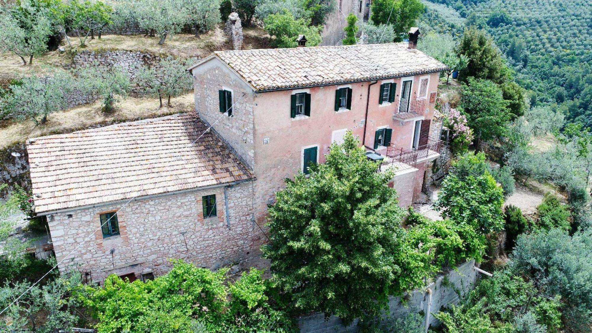 Villa Rurale Nei Pressi Castello Campello sul Clitunno Exterior foto